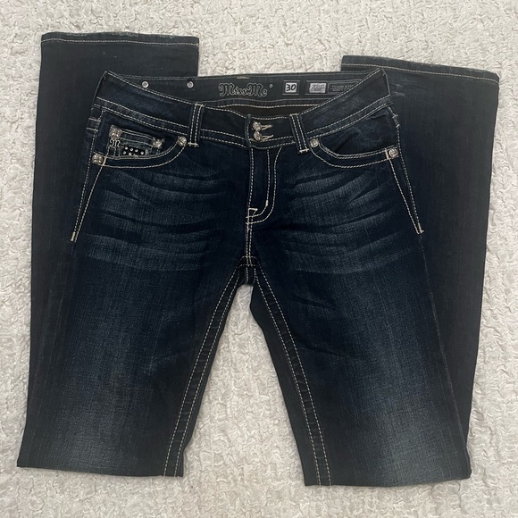 Miss Me Rhinestone Jeans - Picture 3 of 12